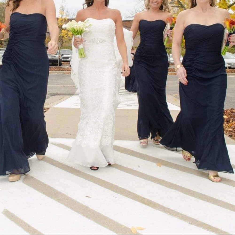 Navy Bridsemaid Dress